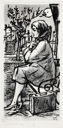  Remo Wolf  (Trento, 1912 - 2009) : Lotto di 3 incisioni.  - Asta Grafica & Libri - Libreria Antiquaria Gonnelli - Casa d'Aste - Gonnelli Casa d'Aste
