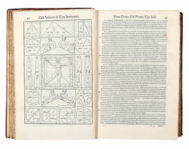  Scamozzi Vincenzo : L'idea della architettura universale [...] divisa in dieci libri...  - Asta Grafica & Libri - Libreria Antiquaria Gonnelli - Casa d'Aste - Gonnelli Casa d'Aste