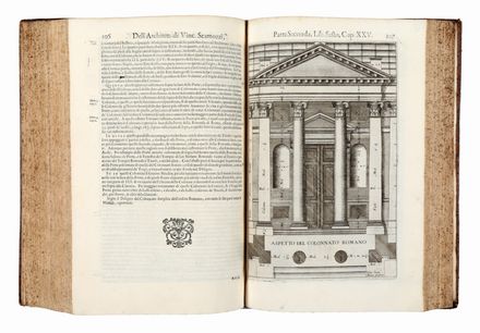  Scamozzi Vincenzo : L'idea della architettura universale [...] divisa in dieci libri...  - Asta Grafica & Libri - Libreria Antiquaria Gonnelli - Casa d'Aste - Gonnelli Casa d'Aste