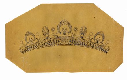  Alfredo Ravasco  (Genova, 1873 - Ghiffa, 1958) : Lotto di oltre 40 bozzetti per gioielli.  - Asta Grafica & Libri - Libreria Antiquaria Gonnelli - Casa d'Aste - Gonnelli Casa d'Aste