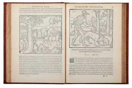  Du Fouilloux Jacques : La venerie [...] de nouveau reveue & augmentée du Miroir de Fauconnerie.  - Asta Grafica & Libri - Libreria Antiquaria Gonnelli - Casa d'Aste - Gonnelli Casa d'Aste