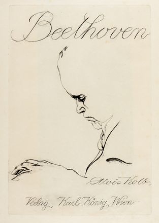  Alois Kolb  (Vienna, 1875 - Lipsia, 1942) : Beethoven. Eine Folge von 10 Radierungen.  - Auction Graphics & Books - Libreria Antiquaria Gonnelli - Casa d'Aste - Gonnelli Casa d'Aste