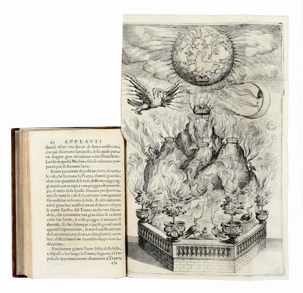  Manzini Luigi : Applausi festivi fatti in Roma per l'elezzione di Ferdinando III al regno de' Romani...  Luca Ciamberlano  (Urbino, 1580 - Roma, 1641), Nicola Torniolo, Orazio Turiani  - Asta Grafica & Libri - Libreria Antiquaria Gonnelli - Casa d'Aste - Gonnelli Casa d'Aste