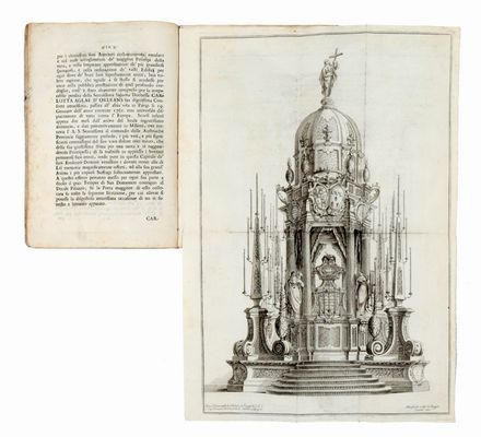Relazione de' funerali solenni celebrati nel tempio di S. Domenico in Modena per ordine di [...] Francesco III [...] alla serenissima Carlotta Aglae Borbone d'Orleans d'Este amatissima consorte.  - Asta Grafica & Libri - Libreria Antiquaria Gonnelli - Casa d'Aste - Gonnelli Casa d'Aste