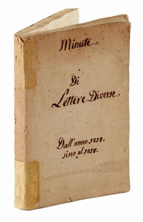  Rangoni Giuseppe : Minute di lettere diverse.  - Asta Grafica & Libri - Libreria Antiquaria Gonnelli - Casa d'Aste - Gonnelli Casa d'Aste