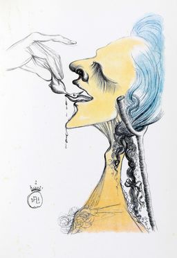  Dal� Salvador : Dal� illustra Casanova.  Giacomo Casanova  - Asta Grafica & Libri - Libreria Antiquaria Gonnelli - Casa d'Aste - Gonnelli Casa d'Aste