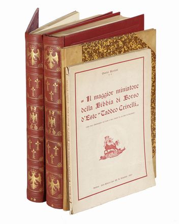 Venturi Adolfo : La Bibbia di Borso d'Este.  - Asta Grafica & Libri - Libreria Antiquaria Gonnelli - Casa d'Aste - Gonnelli Casa d'Aste