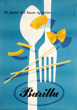  Erberto Carboni  (Parma, 1899 - Milano, 1984) : Barilla la pasta del buon appetito.  - Asta Grafica & Libri - Libreria Antiquaria Gonnelli - Casa d'Aste - Gonnelli Casa d'Aste
