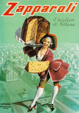  Luigi (Gino) Boccasile  (Bari, 1901 - Milano, 1952) : Lotto di 3 pubblicit.  - Auction Graphics & Books - Libreria Antiquaria Gonnelli - Casa d'Aste - Gonnelli Casa d'Aste