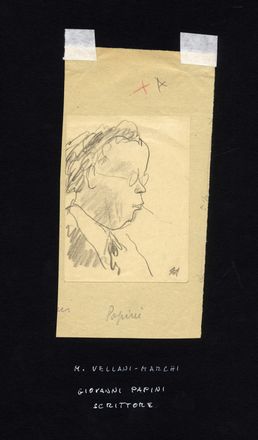  Mario Vellani Marchi  (Modena, 1895 - Milano, 1979) : Lotto composto di 3 disegni caricaturali.  - Asta Grafica & Libri - Libreria Antiquaria Gonnelli - Casa d'Aste - Gonnelli Casa d'Aste