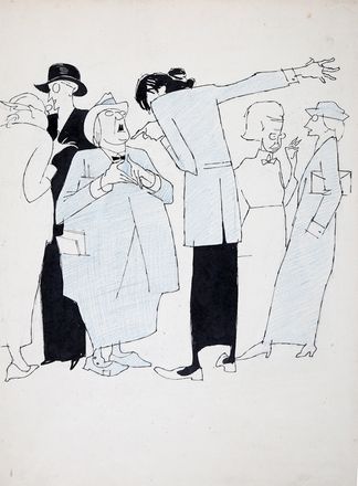  Filiberto Mateldi  (Roma, 1885 - Milano, 1942) : Lotto composto di 4 disegni.  - Auction Graphics & Books - Libreria Antiquaria Gonnelli - Casa d'Aste - Gonnelli Casa d'Aste