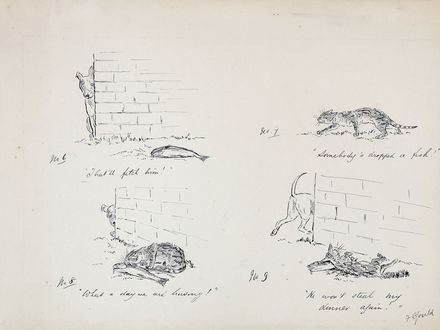  Francis Carruthers Gould  (1844 - 1925) [attribuito a] : Lotto composto di 3 disegni.  - Asta Grafica & Libri - Libreria Antiquaria Gonnelli - Casa d'Aste - Gonnelli Casa d'Aste