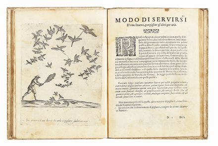  Olina Pietro Giovanni : Uccelliera overo discorso della natura e proprieta di diversi uccelli...  Antonio Tempesta  (Firenze, 1555 - Roma, 1630), Francesco Villamena  (Assisi,  - Roma, 1626)  - Asta Grafica & Libri - Libreria Antiquaria Gonnelli - Casa d'Aste - Gonnelli Casa d'Aste
