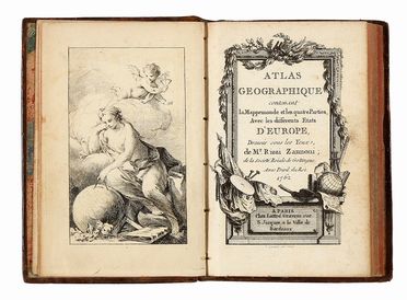  Rizzi Zannoni Giovanni Antonio : Atlas geographique contenant la mappemonde et les quatre parties, avec les differents etats d'Europe... Atlanti, Geografia e viaggi, Geografia e viaggi  Rigobert Bonne  (Raucourt, Ardenne, 1727 - Parigi, 1795)  - Auction Graphics & Books - Libreria Antiquaria Gonnelli - Casa d'Aste - Gonnelli Casa d'Aste