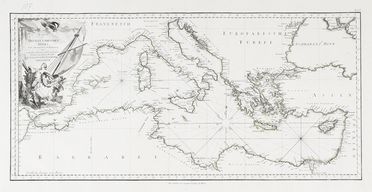  Bellin Jacques Nicolas : Essay d'une carte réduite contenant les parties connuees du globe Terrestre.  Rigobert Bonne  (Raucourt, Ardenne, 1727 - Parigi, 1795)  - Asta Grafica & Libri - Libreria Antiquaria Gonnelli - Casa d'Aste - Gonnelli Casa d'Aste