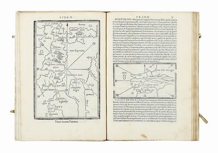  Bordone Benedetto : Isolario [...] Nel qual si ragiona di tutte l'isole del mondo... Atlanti, Geografia e viaggi, Geografia e viaggi  - Auction Graphics & Books - Libreria Antiquaria Gonnelli - Casa d'Aste - Gonnelli Casa d'Aste