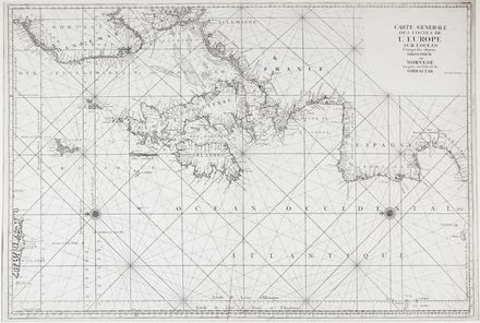  Jaillot Hubert : Carte generale des costes de l'Europe sur l'Ocean comprises depuis Dronthem en Norvege jusques au Dtroit de Gibraltar. Cartografia, Nautica, Geografia e viaggi, Geografia e viaggi  Herman Van Loon, John Thomson  (Scozia,, 1777 - 1837)  - Auction Graphics & Books - Libreria Antiquaria Gonnelli - Casa d'Aste - Gonnelli Casa d'Aste