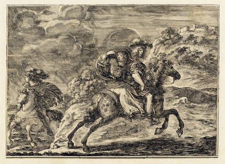  Stefano Della Bella  (Firenze, 1610 - 1664) : Cinque tavole da Paesaggi e porti di mare.  - Asta Grafica & Libri - Libreria Antiquaria Gonnelli - Casa d'Aste - Gonnelli Casa d'Aste
