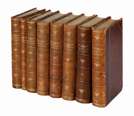  Aumale Henri : Historie des Princes De Condé pedant les XVI et XVII siecles. Volume I (-VII).  - Asta Grafica & Libri - Libreria Antiquaria Gonnelli - Casa d'Aste - Gonnelli Casa d'Aste