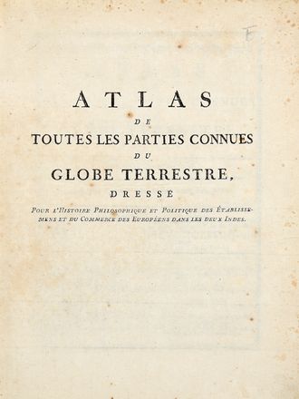  Bonne Rigobert : Atlas de toutes les parties connues du Globe Terrestre...  - Asta Grafica & Libri - Libreria Antiquaria Gonnelli - Casa d'Aste - Gonnelli Casa d'Aste