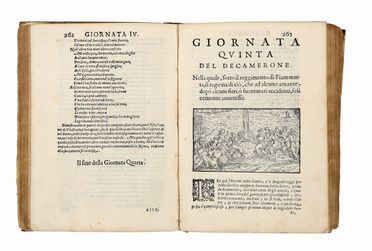  Boccaccio Giovanni : Il decameron [...] di nuovo ristampato, e riscontrato in Firenze con testi antichi, & alla sua vera lettione ridotto. Dal cavaliere Lionardo Salviati [...]. Et in questa ultima impressione adornato di bellissime figure... Letteratura italiana, Figurato, Letteratura, Collezionismo e Bibliografia  Leonardo Salviati  - Auction Graphics & Books - Libreria Antiquaria Gonnelli - Casa d'Aste - Gonnelli Casa d'Aste