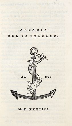  Sannazaro Jacopo : Sonetti e canzoni.  - Asta Grafica & Libri - Libreria Antiquaria Gonnelli - Casa d'Aste - Gonnelli Casa d'Aste