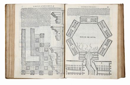  Serlio Sebastiano : Libro primo (-quinto) d'Architettura...  - Asta Grafica & Libri - Libreria Antiquaria Gonnelli - Casa d'Aste - Gonnelli Casa d'Aste