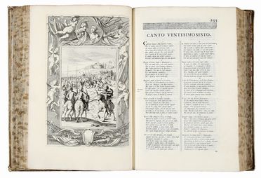  Ariosto Ludovico : Orlando Furioso [...]; delle annotazioni de' pi celebri autori che sopra esso hanno scritto, e di altre utili, e vaghe giunte... Letteratura italiana, Figurato, Letteratura, Collezionismo e Bibliografia  Giovanni Battista Pigna, Girolamo Garofalo, Simone Fornari, Carlo Orsolini  (1703 - 1781), Tommaso Porcacchi, Orazio Toscanella, Girolamo Ruscelli  (Viterbo,,  - Venezia,, 1566), Giuliano Giampiccoli  (Belluno, 1703 - 1759)  - Auction Graphics & Books - Libreria Antiquaria Gonnelli - Casa d'Aste - Gonnelli Casa d'Aste