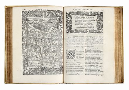  Ariosto Ludovico : Orlando Furioso [...]. Tutto ricorretto, & di nuove figure adornato. Con le Annotazioni, gli Avvertimenti, & le Dichiarationi di Ieronimo Ruscelli...  Girolamo Ruscelli  (Viterbo,,  - Venezia,, 1566), Giovanni Battista Pigna  - Asta Grafica & Libri - Libreria Antiquaria Gonnelli - Casa d'Aste - Gonnelli Casa d'Aste