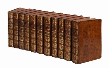  Barre Joseph : Histoire générale d'Allemagne [...]. Tome I (-X).  Jacques-Philippe Le Bas o Lebas  (Parigi, 1707 - 1783), Jean Daullé  - Asta Grafica & Libri - Libreria Antiquaria Gonnelli - Casa d'Aste - Gonnelli Casa d'Aste