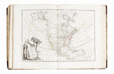 Atlas moderne ou collection de cartes sur toutes les parties du Globe terrestre. Atlanti, Geografia e viaggi  Rigobert Bonne  (Raucourt, Ardenne, 1727 - Parigi, 1795), Giovanni Antonio Rizzi Zannoni  (Padova, 1736 - 1814, ), Jean Denis Janvier  (Parigi (?),, 1746 - 1782)  - Auction Graphics & Books - Libreria Antiquaria Gonnelli - Casa d'Aste - Gonnelli Casa d'Aste