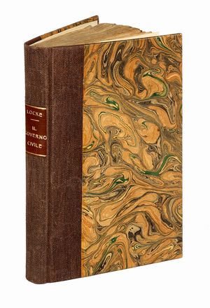  Locke John : Il governo civile  [...] tradotto nell'italiano idioma...  - Asta Grafica & Libri - Libreria Antiquaria Gonnelli - Casa d'Aste - Gonnelli Casa d'Aste