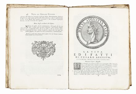  Suetonius Tranquillus Gaius : Le vite de' Dodici Cesari [...] Tradotte in volgar Fiorentino da F. Paolo del Rosso [...] con le vere effigie de' Cesari... Biografia, Letteratura classica, Storia, Figurato, Storia, Diritto e Politica, Letteratura, Storia, Diritto e Politica, Collezionismo e Bibliografia  Paolo Del Rosso, John Baptist Jackson  (1701), Hubert Goltz  (1526 - 1583)  - Auction Graphics & Books - Libreria Antiquaria Gonnelli - Casa d'Aste - Gonnelli Casa d'Aste