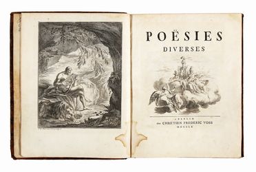  Friedrich II der Groe - Re di Prussia : Poesies diverses. Poesia, Letteratura francese, Letteratura, Letteratura  - Auction Graphics & Books - Libreria Antiquaria Gonnelli - Casa d'Aste - Gonnelli Casa d'Aste