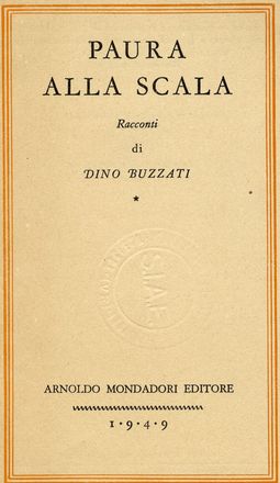 Raccolta di 27 opere di letteratura italiana e straniera. Letteratura italiana, Letteratura  Johann Ernst Knittel, Conrad Richter, Dino Buzzati  (1906 - 1972)  - Auction Graphics & Books - Libreria Antiquaria Gonnelli - Casa d'Aste - Gonnelli Casa d'Aste