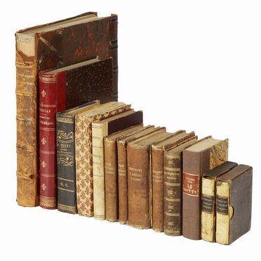 Raccolta di 12 opere di letteratura inglese e francese.  Eugne Burnand, Franois Fnelon (de Salignac de la Mothe), Franois (de) La Rochefoucauld, Jules Grard, Richard Hildreth, Francesco d'Assisi (santo)  - Asta Grafica & Libri - Libreria Antiquaria Gonnelli - Casa d'Aste - Gonnelli Casa d'Aste