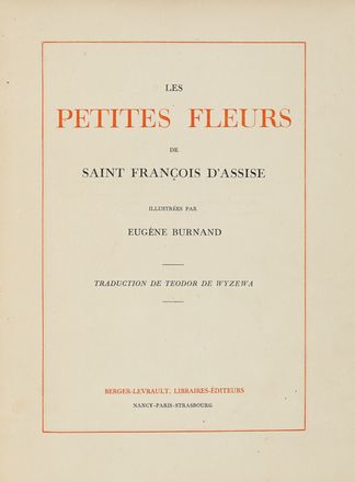 Raccolta di 12 opere di letteratura inglese e francese.  Eugène Burnand, François Fénelon (de Salignac de la Mothe), François (de) La Rochefoucauld, Jules Gérard, Richard Hildreth, Francesco d'Assisi (santo)  - Asta Grafica & Libri - Libreria Antiquaria Gonnelli - Casa d'Aste - Gonnelli Casa d'Aste