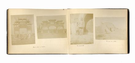 Raccolta di 26 fotografie all?albumina, raccolte da un militare italiano, applicate su fogli d'album.  - Asta Grafica & Libri - Libreria Antiquaria Gonnelli - Casa d'Aste - Gonnelli Casa d'Aste