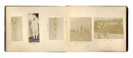 Raccolta di 26 fotografie all?albumina, raccolte da un militare italiano, applicate su fogli d'album.  - Asta Grafica & Libri - Libreria Antiquaria Gonnelli - Casa d'Aste - Gonnelli Casa d'Aste