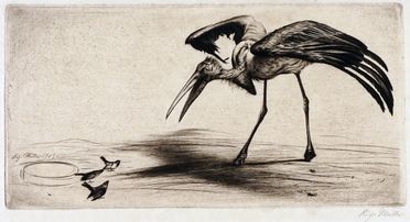  Richard Müller  (Tschirnitz, 1874 - Dresda, 1954) : Die Gegner.  - Asta Grafica & Libri - Libreria Antiquaria Gonnelli - Casa d'Aste - Gonnelli Casa d'Aste
