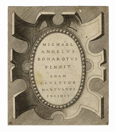  Adamo Ghisi (Scultori)  (Mantova, 1486 - 1557) : Lotto composto di 17 incisioni.  - Asta Grafica & Libri - Libreria Antiquaria Gonnelli - Casa d'Aste - Gonnelli Casa d'Aste