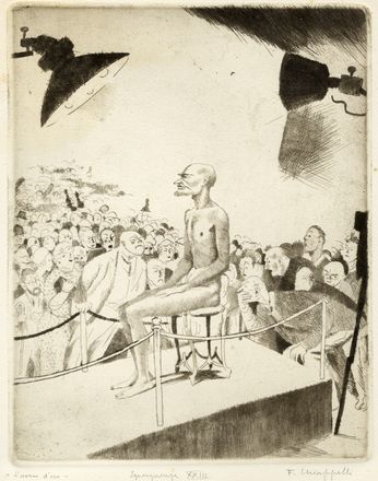  Francesco Chiappelli  (Pistoia, 1890 - Firenze, 1947) : Il debutto degli Dei.  - Auction Graphics & Books - Libreria Antiquaria Gonnelli - Casa d'Aste - Gonnelli Casa d'Aste