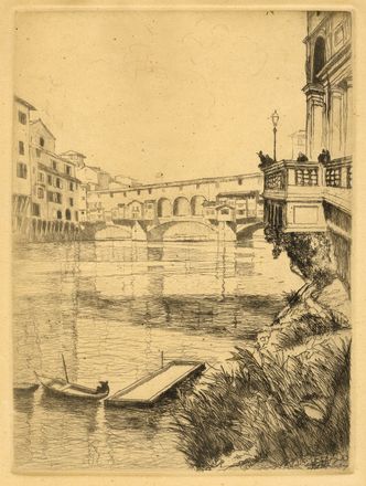  Francesco Chiappelli  (Pistoia, 1890 - Firenze, 1947) : Panorama di Firenze.  - Auction Graphics & Books - Libreria Antiquaria Gonnelli - Casa d'Aste - Gonnelli Casa d'Aste