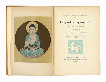  Foujita Tsugouharu : Legendes japonaises [...] Pr�face de Claude Farr�re. L'eau, la terre, le ciel, le feu.  Claude Farr�re, Jean Fran�ois De La Harpe, Edward Montier, Aim� Simon-Girard, Georges Eekhoud, Paul Gavarni  (Parigi, 1804 - 1866), Giacinto Sigismondo Gerdil, Jacob Avocat, Jean Lehon, Edgar Allan Poe  - Asta Grafica & Libri - Libreria Antiquaria Gonnelli - Casa d'Aste - Gonnelli Casa d'Aste