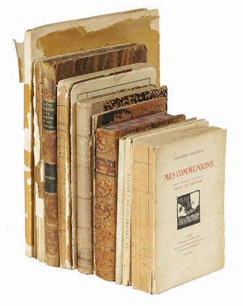  Foujita Tsugouharu : Legendes japonaises [...] Pr�face de Claude Farr�re. L'eau, la terre, le ciel, le feu.  Claude Farr�re, Jean Fran�ois De La Harpe, Edward Montier, Aim� Simon-Girard, Georges Eekhoud, Paul Gavarni  (Parigi, 1804 - 1866), Giacinto Sigismondo Gerdil, Jacob Avocat, Jean Lehon, Edgar Allan Poe  - Asta Grafica & Libri - Libreria Antiquaria Gonnelli - Casa d'Aste - Gonnelli Casa d'Aste