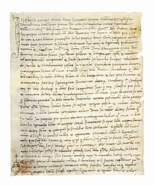 Raccolta di 18 pergamene, alcune della zona di Vicenza, Padova e in genere del Veneto. Storia, Storia, Diritto e Politica  - Auction Graphics & Books - Libreria Antiquaria Gonnelli - Casa d'Aste - Gonnelli Casa d'Aste