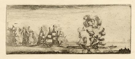  Stefano Della Bella  (Firenze, 1610 - 1664) [da] : Paesaggi e rovine di Roma/Imbarchi diversi.  - Auction Graphics & Books - Libreria Antiquaria Gonnelli - Casa d'Aste - Gonnelli Casa d'Aste