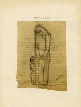  Lorenzo Viani  (Viareggio, 1882 - Ostia, 1936) : Madre con bambino.  - Auction Graphics & Books - Libreria Antiquaria Gonnelli - Casa d'Aste - Gonnelli Casa d'Aste