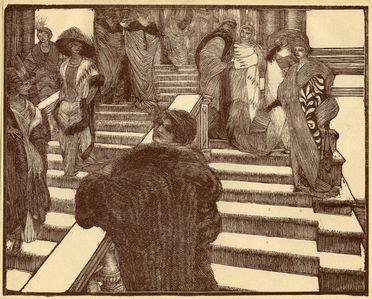  Adolfo De Carolis  (Montefiore dell'Aso, 1874 - Roma, 1928) : Pellicceria Maria Ved. Rossi. (Catalogo pubblicitario)  - Auction Graphics & Books - Libreria Antiquaria Gonnelli - Casa d'Aste - Gonnelli Casa d'Aste