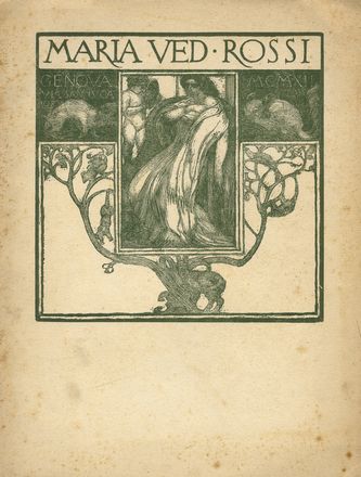  Adolfo De Carolis  (Montefiore dell'Aso, 1874 - Roma, 1928) : Pellicceria Maria Ved. Rossi. (Catalogo pubblicitario)  - Auction Graphics & Books - Libreria Antiquaria Gonnelli - Casa d'Aste - Gonnelli Casa d'Aste